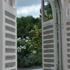 Garden Wall Mirror With Shutters 6 Garden Wall Mirror With Shutters -Plant Verdant Sales pr2000005168 card3 lg