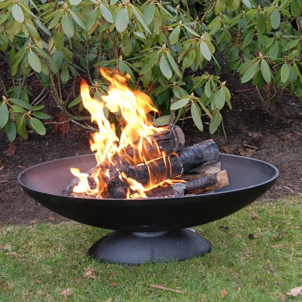 Cast Iron Oval Fire Pit 2 Cast Iron Oval Fire Pit - Image 2