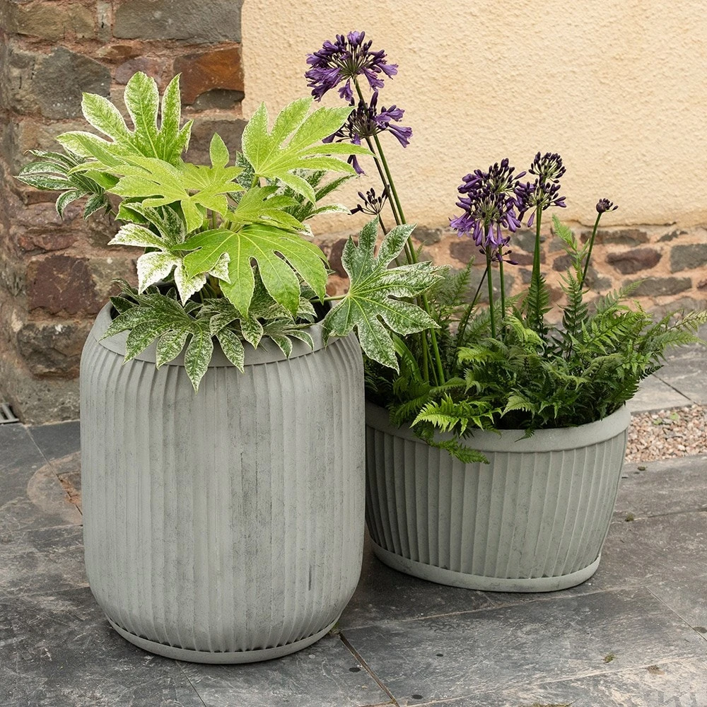 Zinc Dolly Tub Planter 6 Zinc Dolly Tub Planter - Image 6