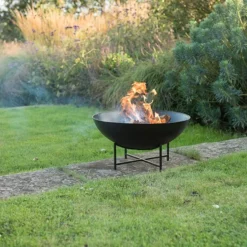 Iron Fire Pit Bowl With Cross Base -Plant Verdant Sales pr2000028956 card7 lg