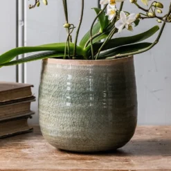 Crackle Glaze Plant Pot - Mint 5 Crackle Glaze Plant Pot - Mint -Plant Verdant Sales pr2000031226 card3 lg