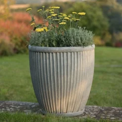 Tall Antique Zinc Dolly Pot 7 Tall Antique Zinc Dolly Pot -Plant Verdant Sales pr2000031491 card4 lg