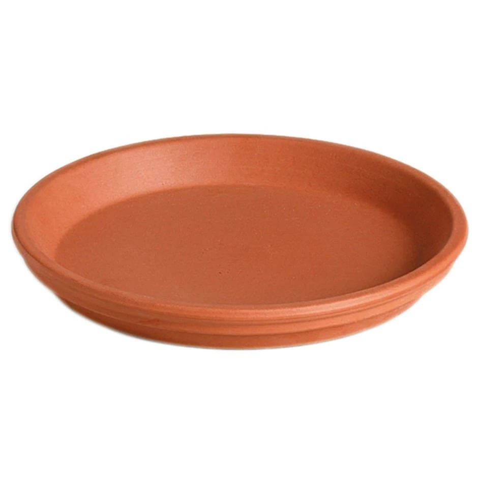 Water-resistant Italian Terracotta Saucer For Bowls 1 Water-resistant Italian Terracotta Saucer For Bowls