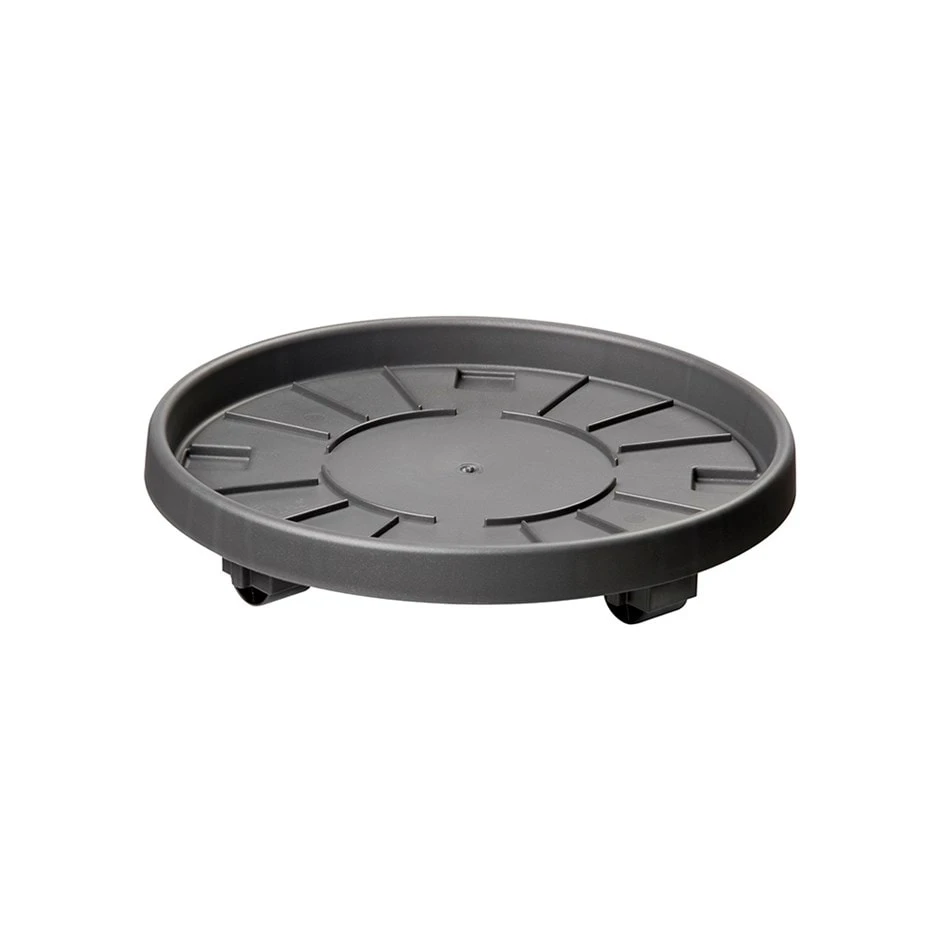 Plant Taxi Pot Mover Anthracite 40cm 1 Plant Taxi Pot Mover Anthracite 40cm
