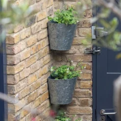 Galvanised Corner Wall Planters - Set Of 3 -Plant Verdant Sales pr2000033944 card4 lg