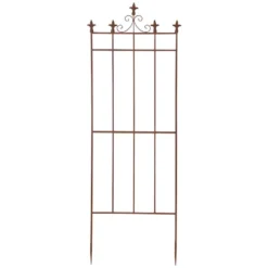 Plant Support 2d Fleur De Lis