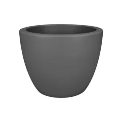 Pure Soft Round Pot With Wheels Anthracite -Plant Verdant Sales pr2000035201 card3 lg