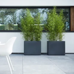 Pure Soft Brick Divider Trough With Wheels Anthracite