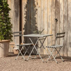 Rome Folding Bistro Set - Cloud Grey 15 Rome Folding Bistro Set - Cloud Grey -Plant Verdant Sales pr2000035668 card8 lg
