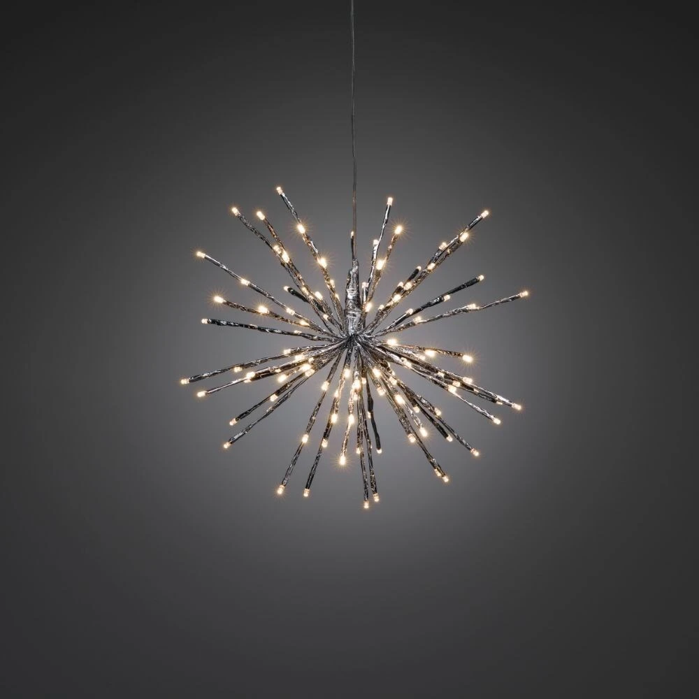 Starburst Hanging Light - Silver 2 Starburst Hanging Light - Silver - Image 2