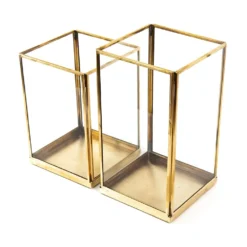 Simple Terrarium / Tealight Holder With Tray Base -Plant Verdant Sales pr2000037497 card3 lg