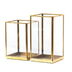 Simple Terrarium / Tealight Holder With Tray Base -Plant Verdant Sales pr2000037497 card6 lg