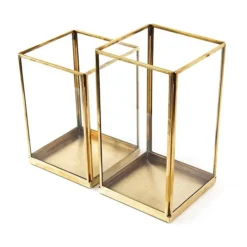 Simple Terrarium / Tealight Holder With Tray Base -Plant Verdant Sales pr2000037497 card8 lg