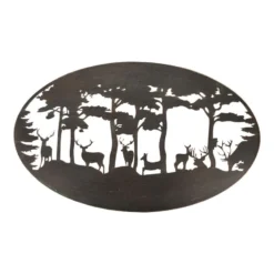 Deer Wall Art - Oval