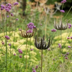 Flower Stake Tealight Holder - Antique Bronze 12 Flower Stake Tealight Holder - Antique Bronze -Plant Verdant Sales pr2000040769 card3 lg