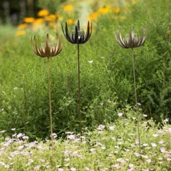 Flower Stake Tealight Holder - Antique Bronze 17 Flower Stake Tealight Holder - Antique Bronze -Plant Verdant Sales pr2000040769 card8 lg