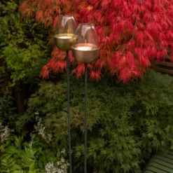 Tulip Stake Tealight Holder (adjustable Height) - Brushed Copper -Plant Verdant Sales pr2000041728 card6 lg