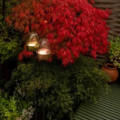 Tulip Stake Tealight Holder (adjustable Height) - Brushed Copper -Plant Verdant Sales pr2000041728 card7 lg