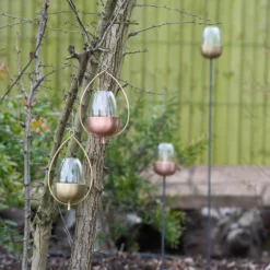 Tulip Stake Tealight Holder (adjustable Height) - Brushed Copper -Plant Verdant Sales pr2000041728 card8 lg