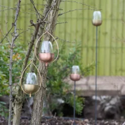 Tulip Stake Tealight Holder (adjustable Height) - Brushed Brass -Plant Verdant Sales pr2000041729 card8 lg