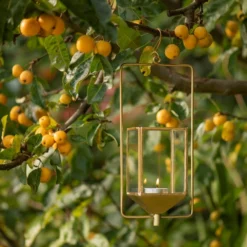 Hanging Tealight Lantern - Brass -Plant Verdant Sales pr2000041742 card6 lg