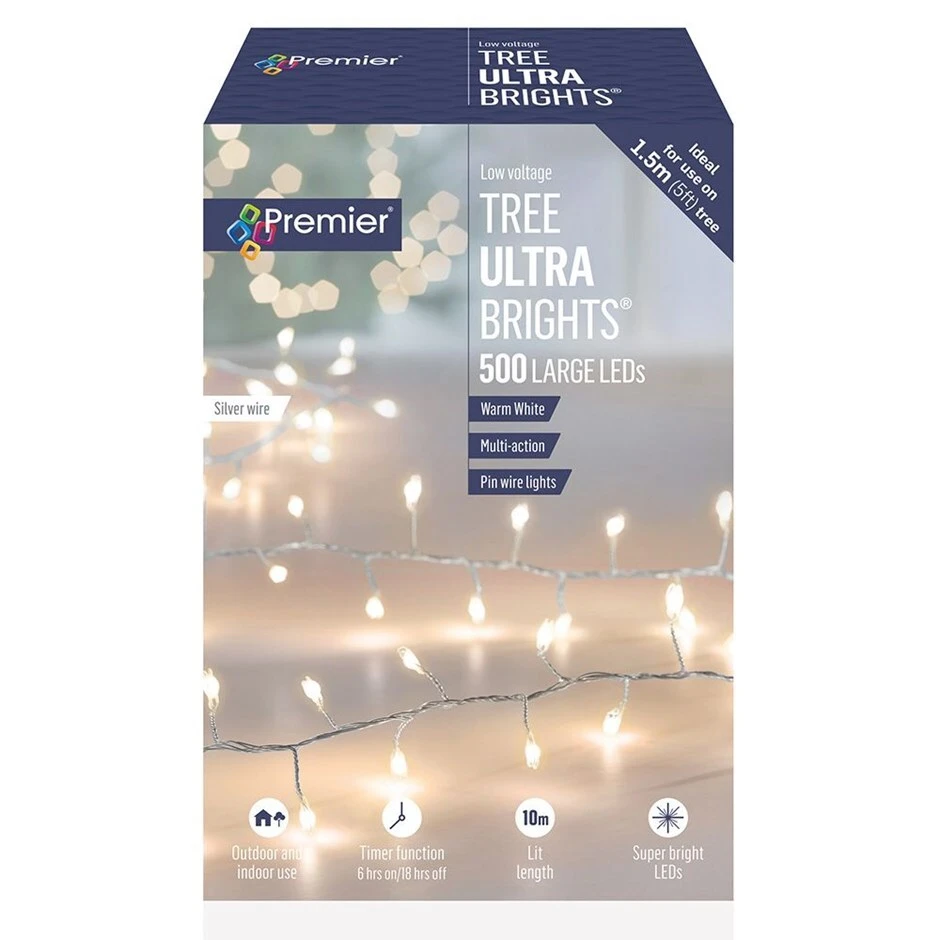 Warm White Ultrabright LED Tree Lights 1 Warm White Ultrabright LED Tree Lights
