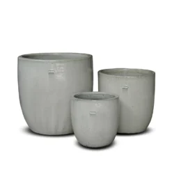 Glazed Ceramic Pot - White 12 Glazed Ceramic Pot - White -Plant Verdant Sales pr2000046300 card4 lg