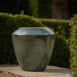 Glazed Terracotta Feature Pot - Moss Green -Plant Verdant Sales pr2000046302 card5 lg