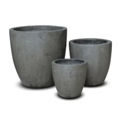Cement Pot - Waxed 11 Cement Pot - Waxed -Plant Verdant Sales pr2000046322 card6 lg