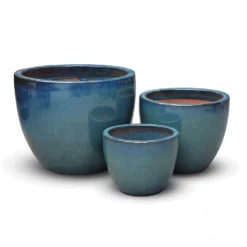 Glazed Terracotta Pot - Reef Blue -Plant Verdant Sales pr2000046329 card6 lg
