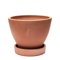 Terracotta Herb Pot And Saucer - Large -Plant Verdant Sales pr2000046523 card3 lg