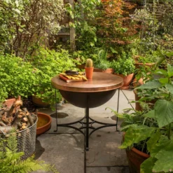 Fire Pit/table With Copper Top - Low 17 Fire Pit/table With Copper Top - Low -Plant Verdant Sales pr2000046896 card8 lg