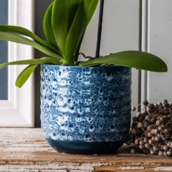 Reactive Glaze Plant Pot - Blue 5 Reactive Glaze Plant Pot - Blue -Plant Verdant Sales pr2000047907 card3 lg