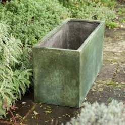 Rectangular Terrace Planter - Verdigris 13 Rectangular Terrace Planter - Verdigris -Plant Verdant Sales pr2000048712 card6 lg