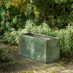 Rectangular Terrace Planter - Verdigris 15 Rectangular Terrace Planter - Verdigris -Plant Verdant Sales pr2000048712 card8 lg