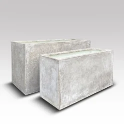 Rectangular Terrace Planter - Weathered Cream -Plant Verdant Sales pr2000048714 card4 lg