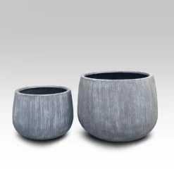 Ripple Bowl Planter - Ash Grey -Plant Verdant Sales pr2000048719 card4 lg