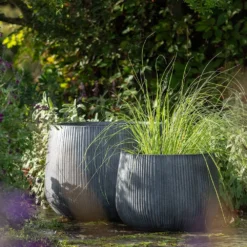 Ripple Bowl Planter - Ash Grey -Plant Verdant Sales pr2000048719 card7 lg