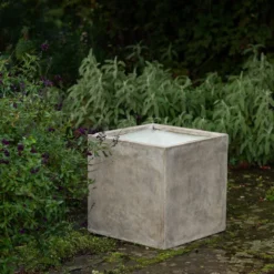 Square Terrace Planter - Weathered Cream -Plant Verdant Sales pr2000048723 card7 lg